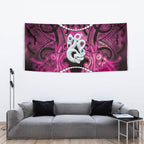 Maori Matariki Manaia Mawhero Tapestry Maori Kowhaiwhai Pattern Galaxy