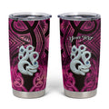 Personalised Maori Matariki Manaia Mawhero Tumbler Cup Maori Kowhaiwhai Pattern Galaxy