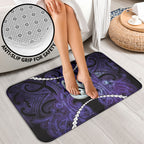 Maori Matariki Manaia Waiporoporo Bathroom Set Maori Kowhaiwhai Pattern Galaxy