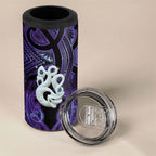 Personalised Maori Matariki Manaia Waiporoporo 4 in 1 Can Cooler Tumbler Maori Kowhaiwhai Pattern Galaxy