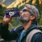 Personalised Maori Matariki Manaia Waiporoporo 4 in 1 Can Cooler Tumbler Maori Kowhaiwhai Pattern Galaxy