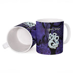 Personalised Maori Matariki Manaia Waiporoporo Ceramic Mug Maori Kowhaiwhai Pattern Galaxy