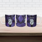 Personalised Maori Matariki Manaia Waiporoporo Ceramic Mug Maori Kowhaiwhai Pattern Galaxy