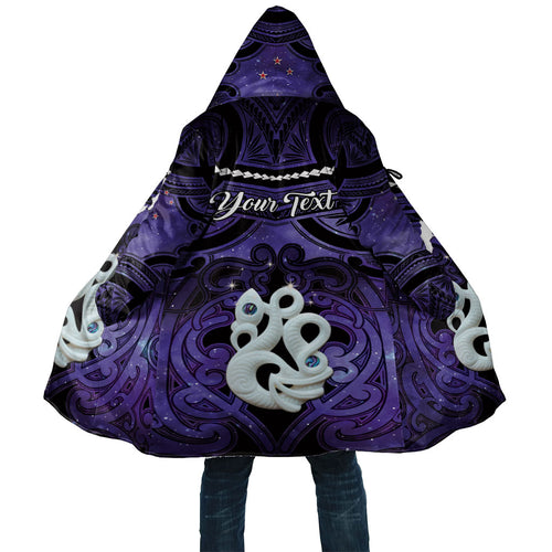 Personalised Maori Matariki Manaia Waiporoporo Cloak Maori Kowhaiwhai Pattern Galaxy
