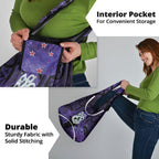 Maori Matariki Manaia Waiporoporo Grocery Bag Maori Kowhaiwhai Pattern Galaxy