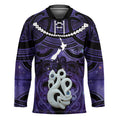 Personalised Maori Matariki Manaia Waiporoporo Hockey Jersey Maori Kowhaiwhai Pattern Galaxy