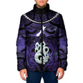 Personalised Maori Matariki Manaia Waiporoporo Padded Jacket Maori Kowhaiwhai Pattern Galaxy