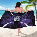 Maori Matariki Manaia Waiporoporo Sarong Maori Kowhaiwhai Pattern Galaxy