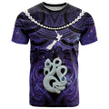 Personalised Maori Matariki Manaia Waiporoporo T Shirt Maori Kowhaiwhai Pattern Galaxy