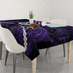 Maori Matariki Manaia Waiporoporo Tablecloth Maori Kowhaiwhai Pattern Galaxy