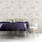 Maori Matariki Manaia Waiporoporo Tablecloth Maori Kowhaiwhai Pattern Galaxy