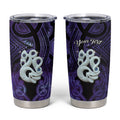 Personalised Maori Matariki Manaia Waiporoporo Tumbler Cup Maori Kowhaiwhai Pattern Galaxy