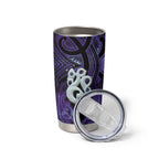 Personalised Maori Matariki Manaia Waiporoporo Tumbler Cup Maori Kowhaiwhai Pattern Galaxy