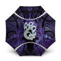 Maori Matariki Manaia Waiporoporo Umbrella Maori Kowhaiwhai Pattern Galaxy