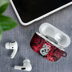 Maori Matariki Manaia Whero AirPods Case Maori Kowhaiwhai Pattern Galaxy