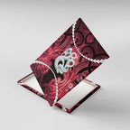 Maori Matariki Manaia Whero Canvas Wall Art Maori Kowhaiwhai Pattern Galaxy