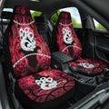 Maori Matariki Manaia Whero Car Seat Cover Maori Kowhaiwhai Pattern Galaxy