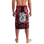 Personalised Maori Matariki Manaia Whero Lavalava Maori Kowhaiwhai Pattern Galaxy