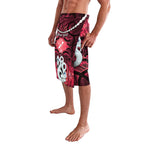 Personalised Maori Matariki Manaia Whero Lavalava Maori Kowhaiwhai Pattern Galaxy