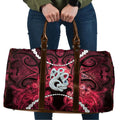 Maori Matariki Manaia Whero Travel Bag Maori Kowhaiwhai Pattern Galaxy