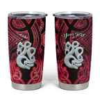 Personalised Maori Matariki Manaia Whero Tumbler Cup Maori Kowhaiwhai Pattern Galaxy