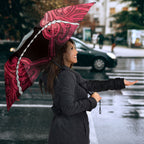 Maori Matariki Manaia Whero Umbrella Maori Kowhaiwhai Pattern Galaxy