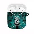 Maori Matariki Manaia Turquoise AirPods Case Maori Kowhaiwhai Pattern Galaxy