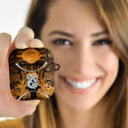 Maori Matariki Manaia Kowhai AirPods Case Maori Kowhaiwhai Pattern Galaxy