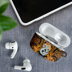 Maori Matariki Manaia Kowhai AirPods Case Maori Kowhaiwhai Pattern Galaxy