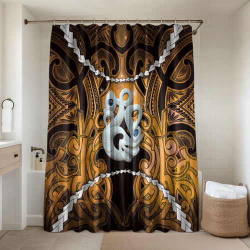 Maori Matariki Manaia Kowhai Bathroom Set Maori Kowhaiwhai Pattern Galaxy