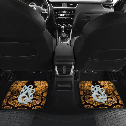 Personalised Maori Matariki Manaia Kowhai Car Mats Maori Kowhaiwhai Pattern Galaxy
