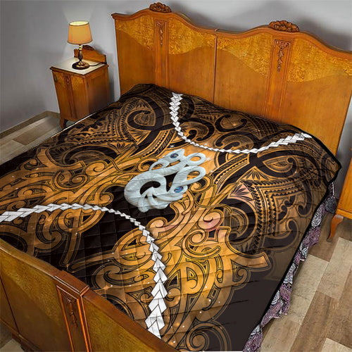 Maori Matariki Manaia Kowhai Quilt Maori Kowhaiwhai Pattern Galaxy