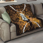 Maori Matariki Manaia Kowhai Quilt Maori Kowhaiwhai Pattern Galaxy