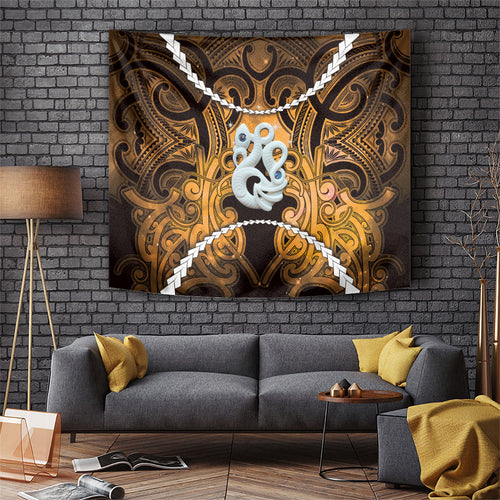 Maori Matariki Manaia Kowhai Tapestry Maori Kowhaiwhai Pattern Galaxy