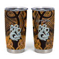 Personalised Maori Matariki Manaia Kowhai Tumbler Cup Maori Kowhaiwhai Pattern Galaxy