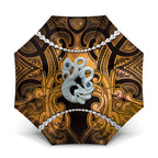 Maori Matariki Manaia Kowhai Umbrella Maori Kowhaiwhai Pattern Galaxy