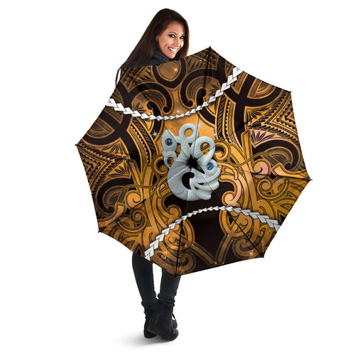 Maori Matariki Manaia Kowhai Umbrella Maori Kowhaiwhai Pattern Galaxy