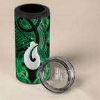 Personalised Maori Matariki Hei Matau Kakariki 4 in 1 Can Cooler Tumbler Maori Kowhaiwhai Pattern Galaxy