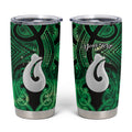 Personalised Maori Matariki Hei Matau Kakariki Tumbler Cup Maori Kowhaiwhai Pattern Galaxy