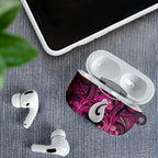 Maori Matariki Hei Matau Mawhero AirPods Case Maori Kowhaiwhai Pattern Galaxy