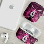 Maori Matariki Hei Matau Mawhero AirPods Case Maori Kowhaiwhai Pattern Galaxy