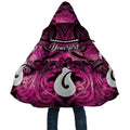 Personalised Maori Matariki Hei Matau Mawhero Cloak Maori Kowhaiwhai Pattern Galaxy
