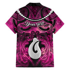 Personalised Maori Matariki Hei Matau Mawhero Hawaiian Shirt Maori Kowhaiwhai Pattern Galaxy