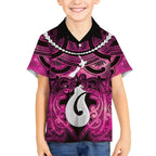 Personalised Maori Matariki Hei Matau Mawhero Hawaiian Shirt Maori Kowhaiwhai Pattern Galaxy