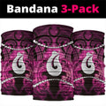 Maori Matariki Hei Matau Mawhero Neck Gaiter Maori Kowhaiwhai Pattern Galaxy