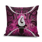 Maori Matariki Hei Matau Mawhero Pillow Cover Maori Kowhaiwhai Pattern Galaxy