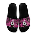 Maori Matariki Hei Matau Mawhero Slide Sandals Maori Kowhaiwhai Pattern Galaxy