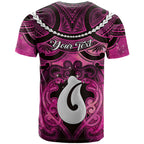 Personalised Maori Matariki Hei Matau Mawhero T Shirt Maori Kowhaiwhai Pattern Galaxy