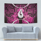 Maori Matariki Hei Matau Mawhero Tapestry Maori Kowhaiwhai Pattern Galaxy