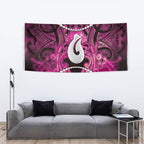 Maori Matariki Hei Matau Mawhero Tapestry Maori Kowhaiwhai Pattern Galaxy